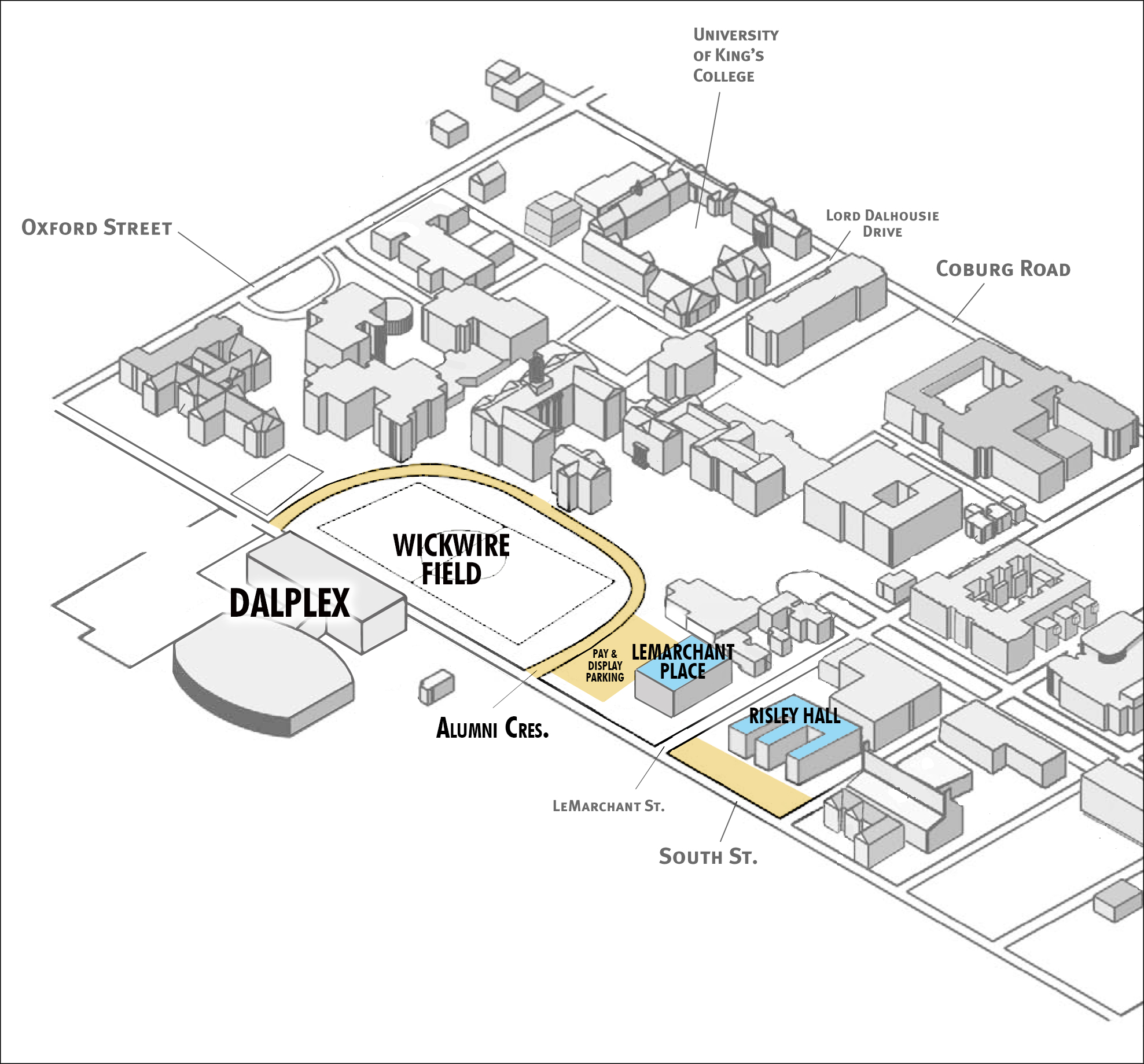 Dalplex Parking Lot Disruptions Athletics & Recreation Dalhousie University